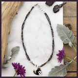 Cat Moon Phase Necklace