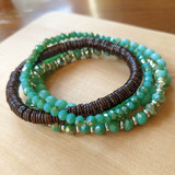 Seafoam Stacking Bracelets