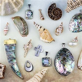 Shell and Natural Pendants