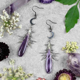 Celestial Amethyst Earrings