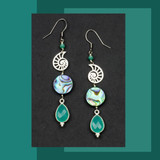 Easy Abalone Earrings 