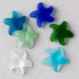 Sea Glass Starfish Pendants