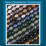 New Gemstone Teardrops