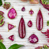 Ruby Beads & Pendants