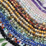 Gemstone Star Cut Beads