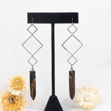 Dagger & Diamond Earrings