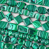 Malachite Beads & Pendants