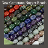 Gemstone Nugget Beads