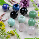 18mm Large Hole Gemstones