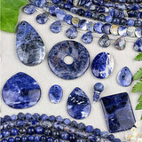 Sodalite Beads & Pendants