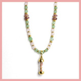 Sweet Thistle Memory Vial Necklace