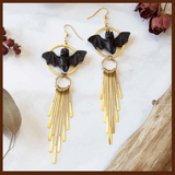 Bat Fringe Earrings