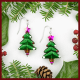 Sparkle Christmas Tree Earrings