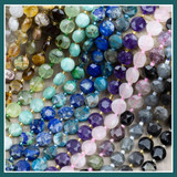 Gemstone Coin Beads