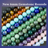 Gemstone 6mm Rounds