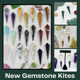 Gemstone Kite Pendants