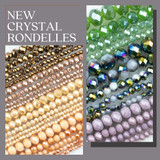 New Crystal Rondelles- December