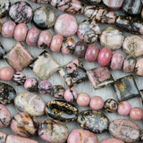 Rhodonite Beads & Pendants