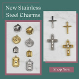 New Stainless Steel Charms