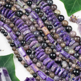 Charoite Beads & Pendants