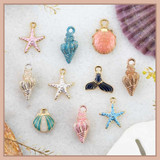 Enameled Charms