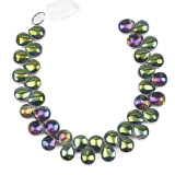 Glass Teardrop Beads