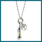 Stainless Steel Nature Keepsake Necklace