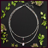 Quartz Layered Necklace