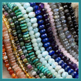 New Gemstone Rondelles