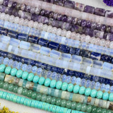 Restocked Large Hole Gemstone Beads