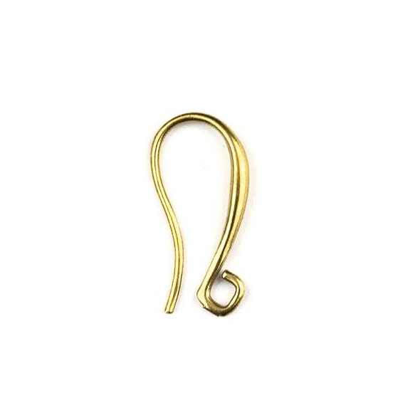 4 Pairs Gold Elegance Fishhook Ear Wires with Ball, 14K Plated Earring  Hooks