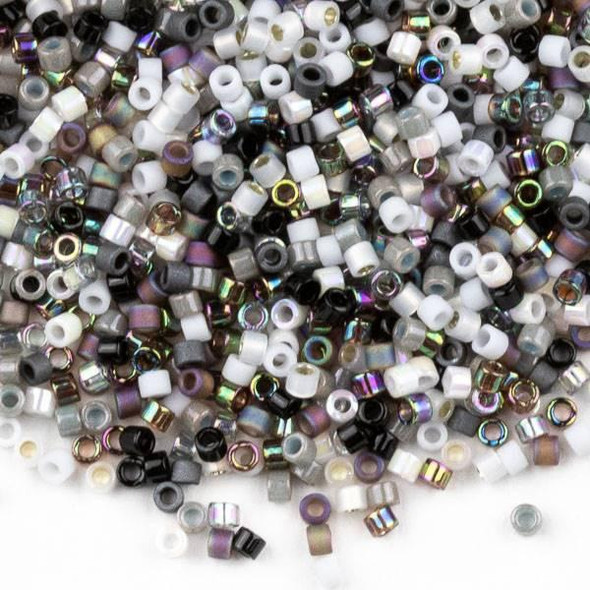  Miyuki 11/0 Pebblestone Mix Delica Seed Beads - #MIX13, 7 gram tube 