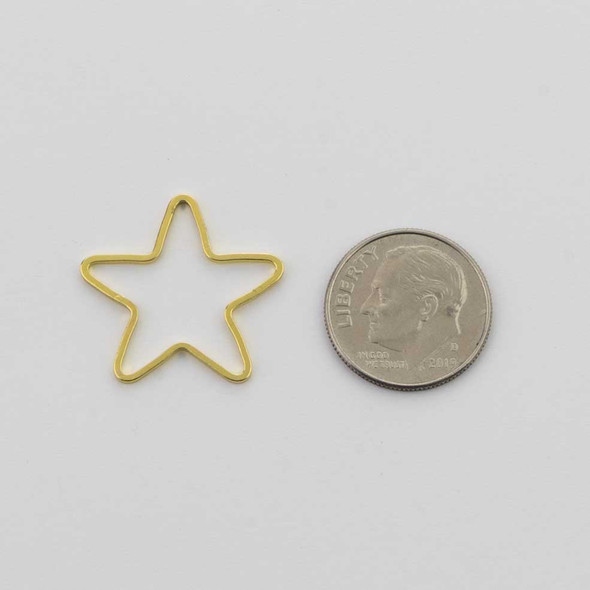 The open star shape brings a lighthearted and creative feel to designs, making it a fun choice for pieces that stand out. Its airy silhouette catches the eye without feeling bulky, pairing beautifully with gemstones, crystals, charms, and chain.