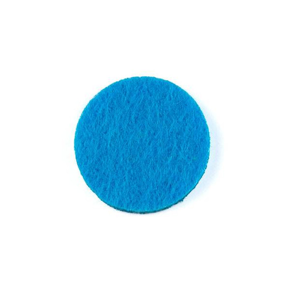 Blue 3x22mm Felt Oil Diffuser Pads - 3 per bag