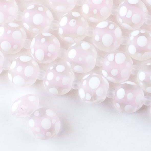 Pink Butterfly Glass Beads, 14mm by Bead Landing®