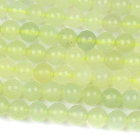 New Jade 8mm Round Beads - approx. 8 inch strand, Set A