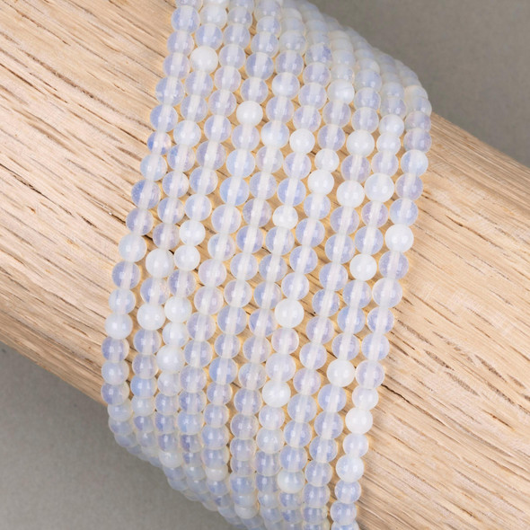 Cherry Tree Beads Synthetic Opalite 4mm Round Beads - 15 inch strand 