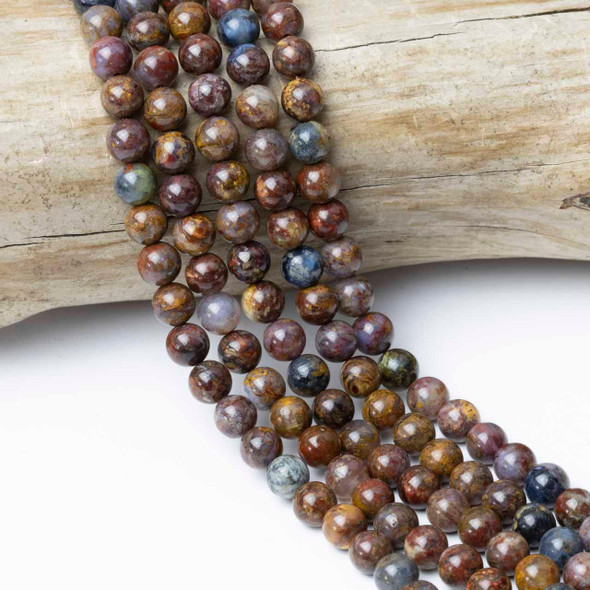 Cherry Tree Beads Pietersite 6mm Round Beads - 15 inch strand 