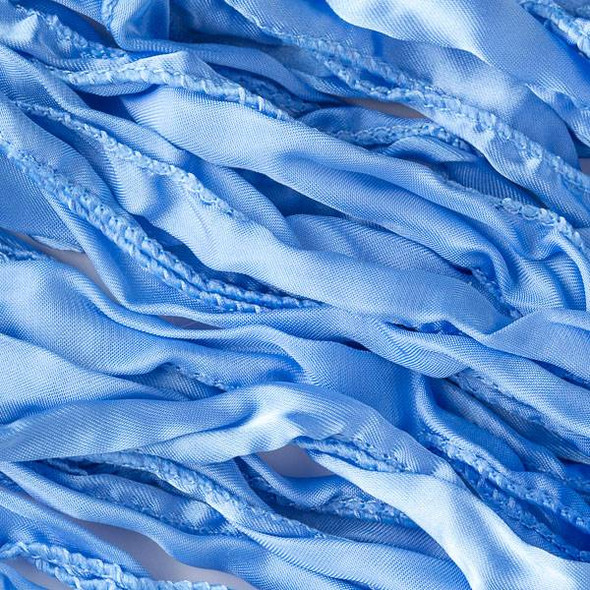 Hand Dyed Fairy Wing Blue Ribbon