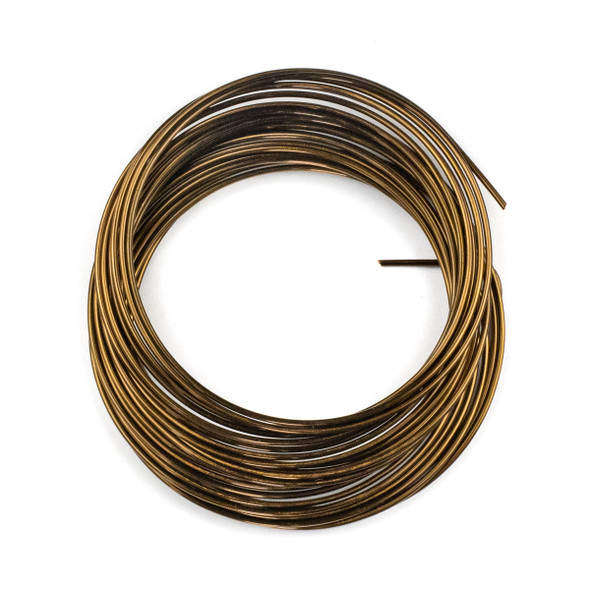 16 Gauge Coated Non-Tarnish Copper Wire in 15 Foot Coil