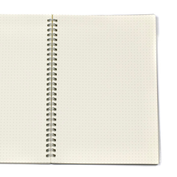 Dotted Bullet Journal - A6, Clear Cover, 80 pages, 7x10"