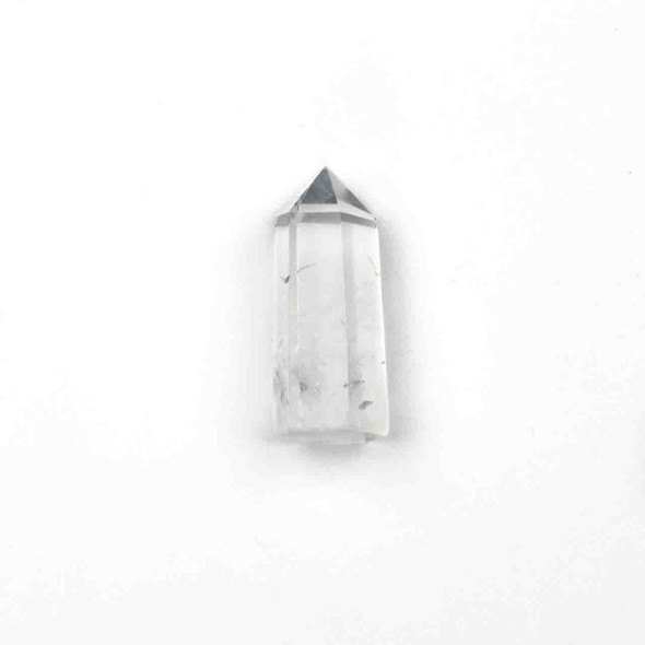 Clear Quartz Crystal Point Tower - 1 piece, approximately 1"