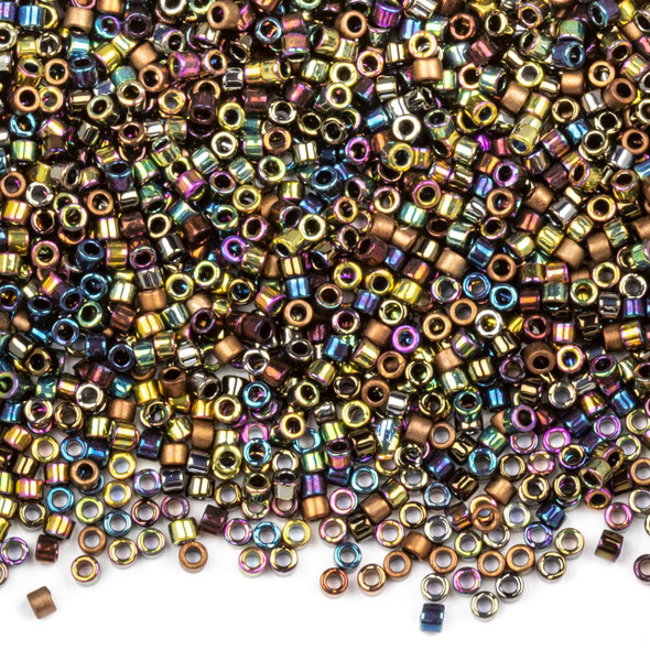  Miyuki 11/0 Heavy Metals Mix Delica Seed Beads - #MIX23, 7.2 gram tube 