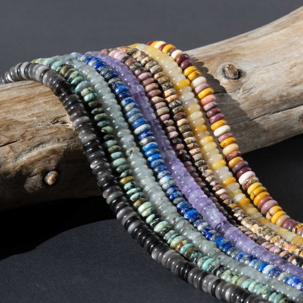 colorful gemstone beads for boho jewlery designs