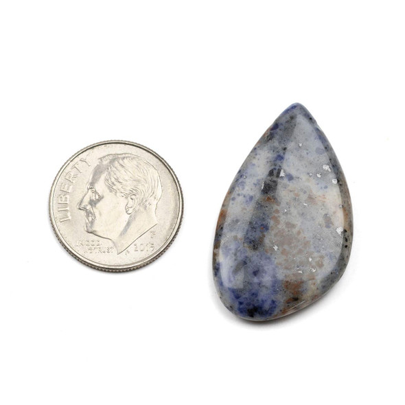 Cherry Tree Beads Natural Gemstone 18x30mm Top Side Drilled Free Form Pendant - 1 per bag 