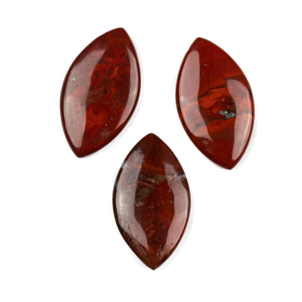 Cherry Tree Beads Rainbow Jasper 24x44mm Top Side Drilled Puff Marquise Pendant - 1 per bag