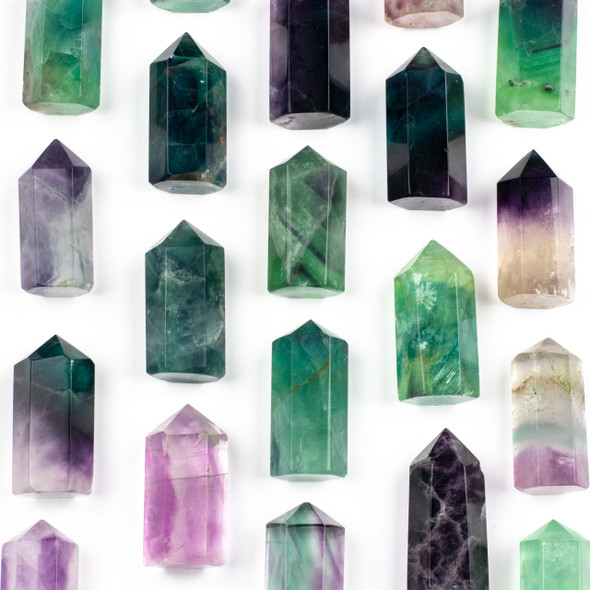 Fluorite Crystal Tower - approx. 1-1.25", 1 piece