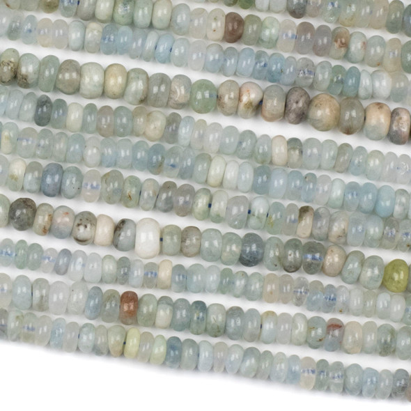 100 Mixed Smooth Large Hole Gemstone Beads in Assorted Shapes and Sizes