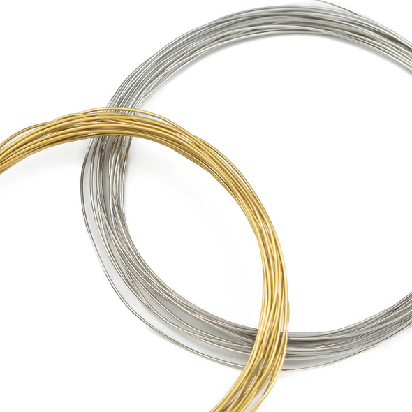 Cherry Tree Beads Stainless Steel Wire - 5 meter coil 