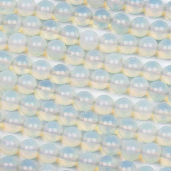 Synthetic Opaline 10mm Round Beads - 14.5 inch strand